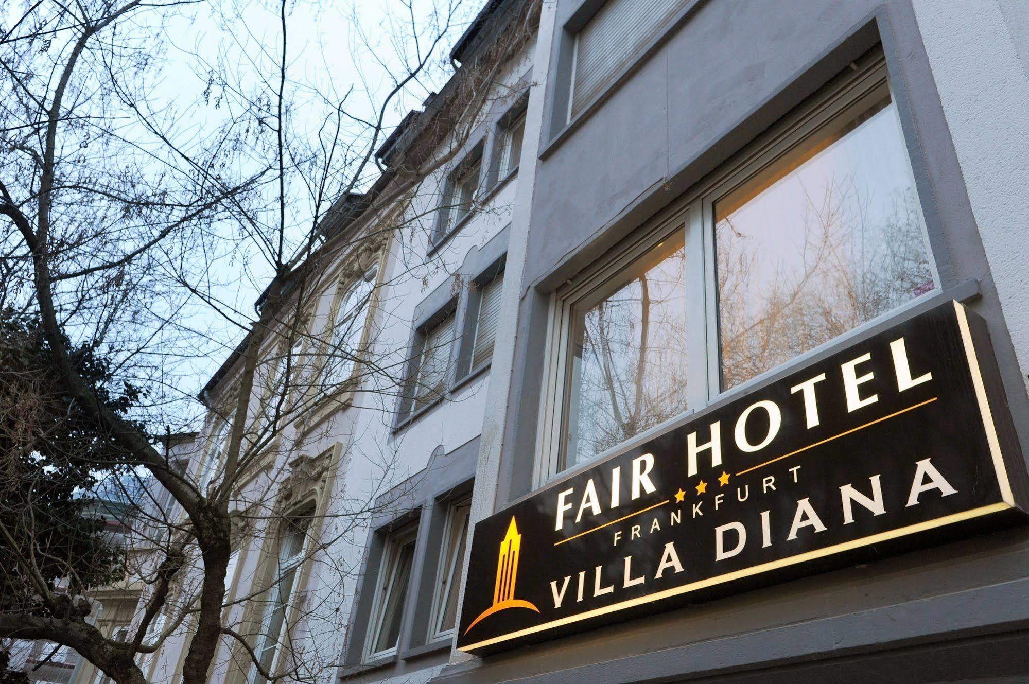 Fair Hotel Villa Diana Frankfurt am Main Exteriör bild